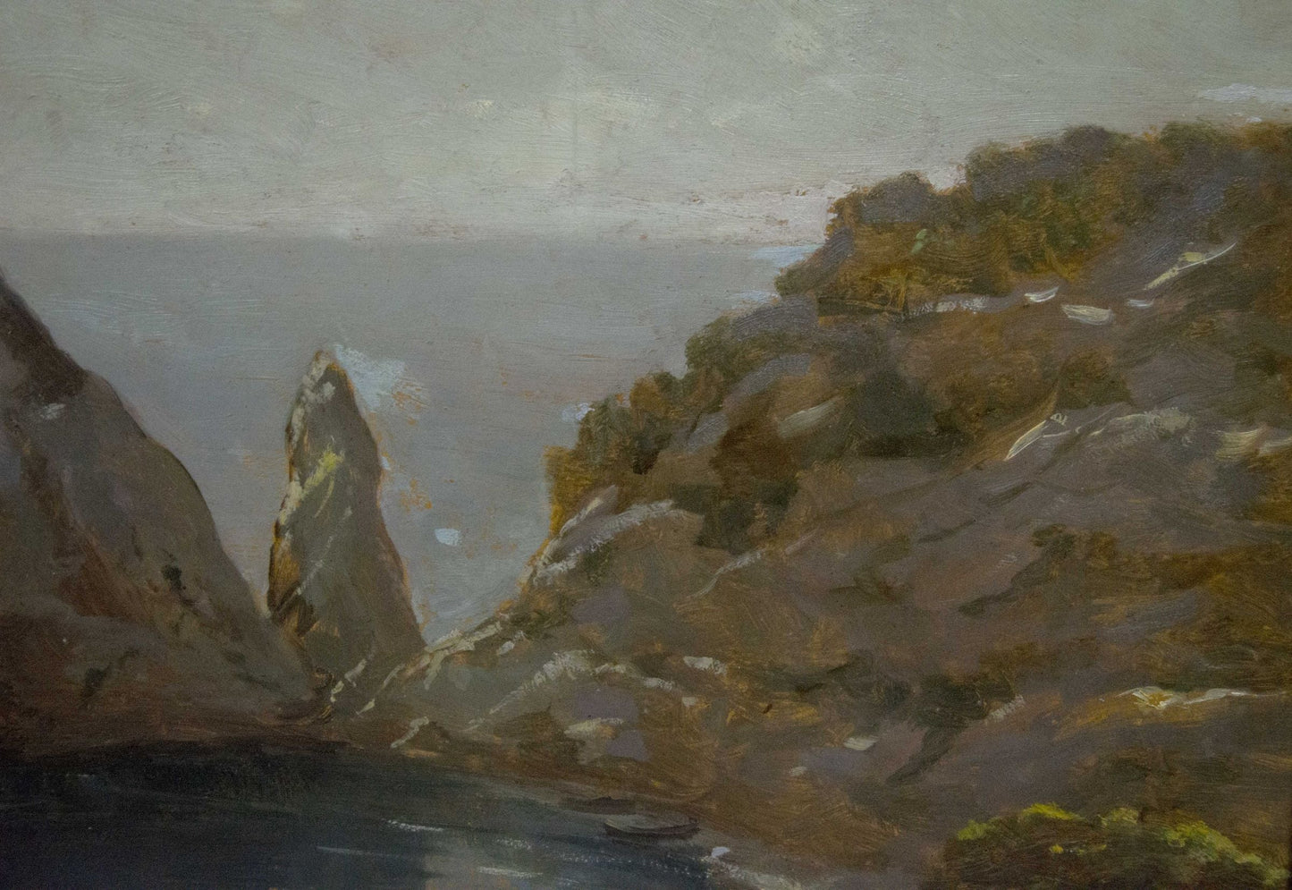 oil painting sea