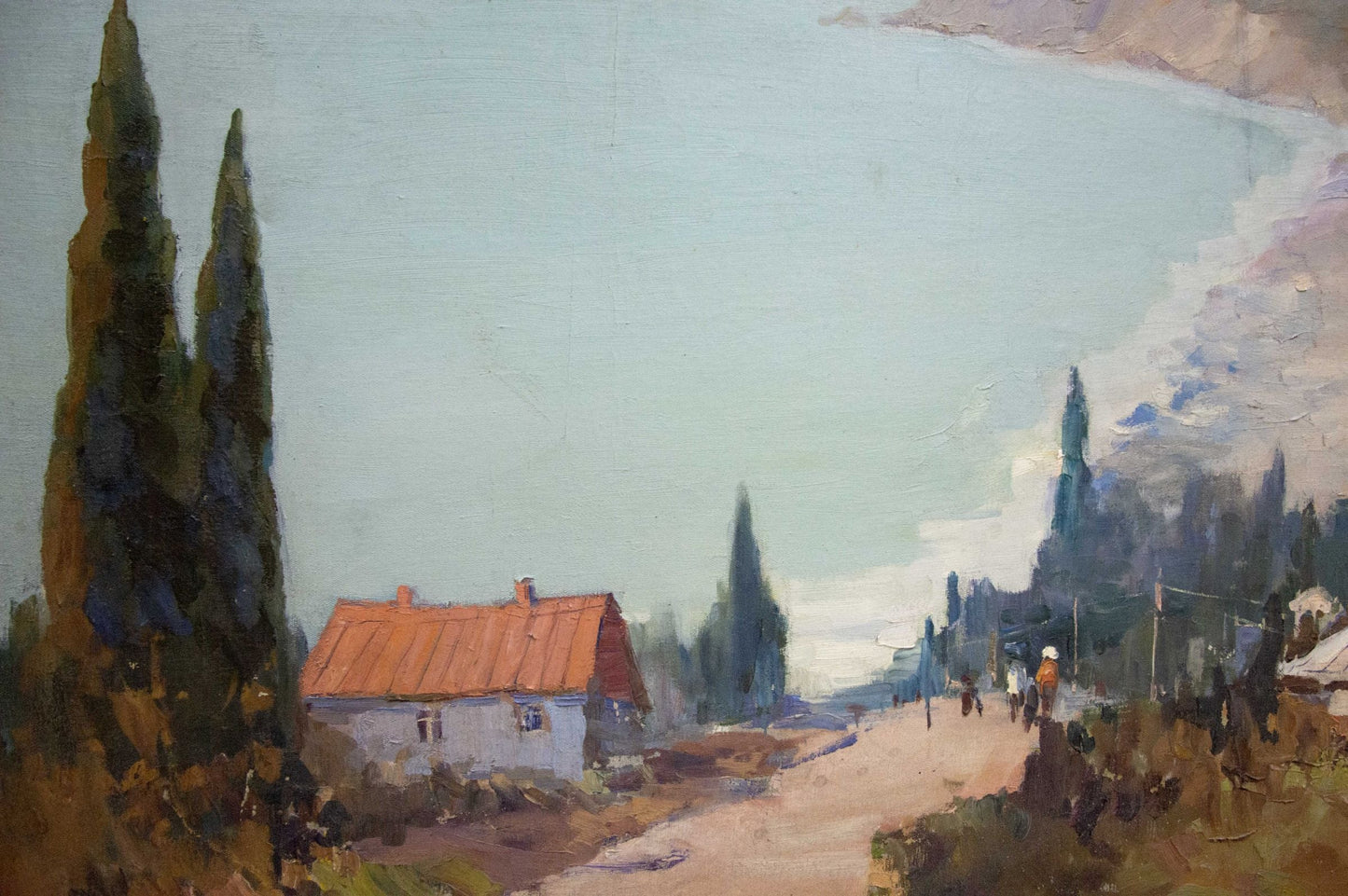 city painting art