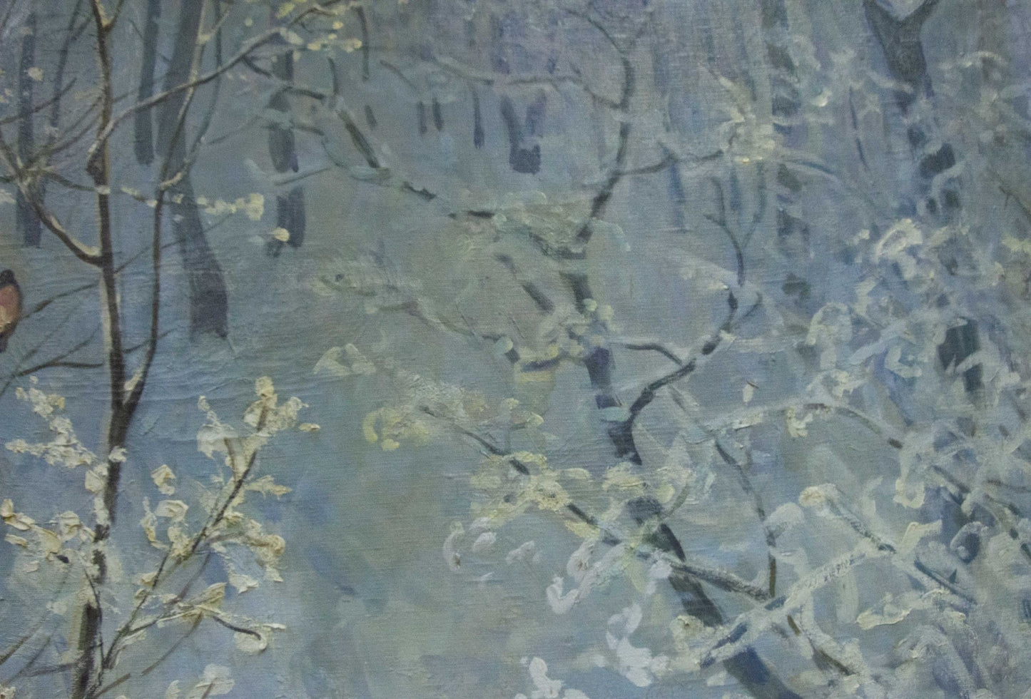 Oil painting Winter landscape Sevets Victor Stepanovich