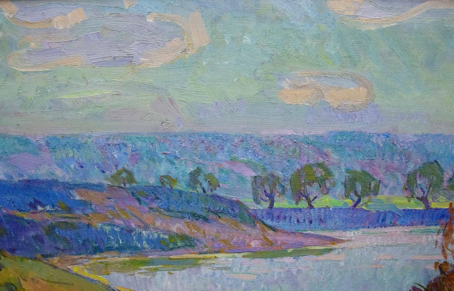 Oil painting Landscape Chegodar Vasily Dmitrievich