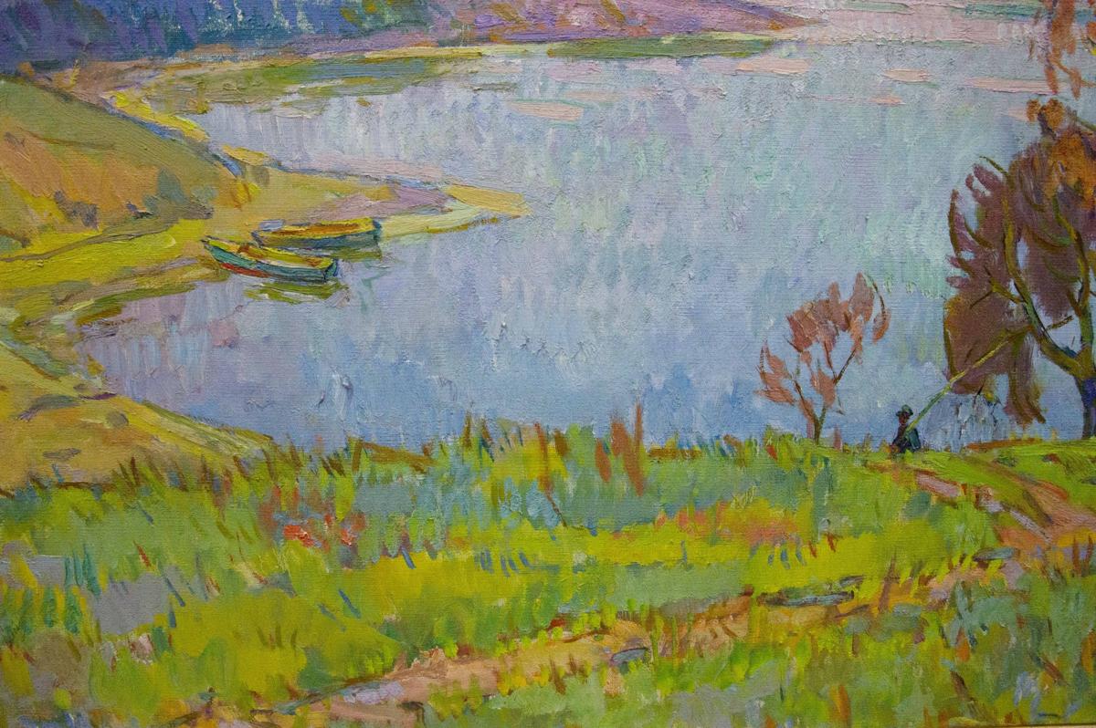 Oil painting Landscape Chegodar Vasily Dmitrievich