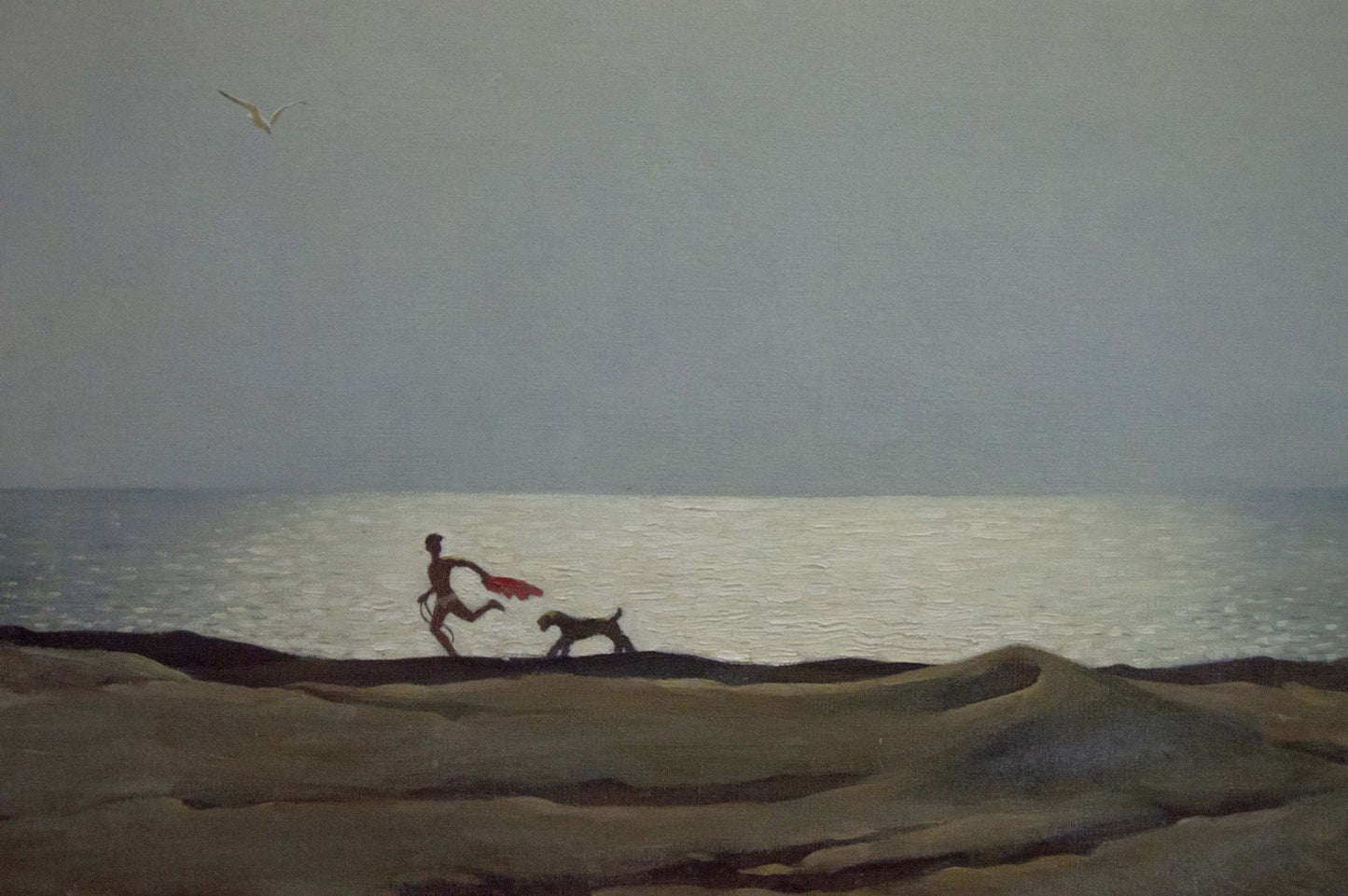 Oil painting By the sea Brusentsov Gennady Yakovlevich