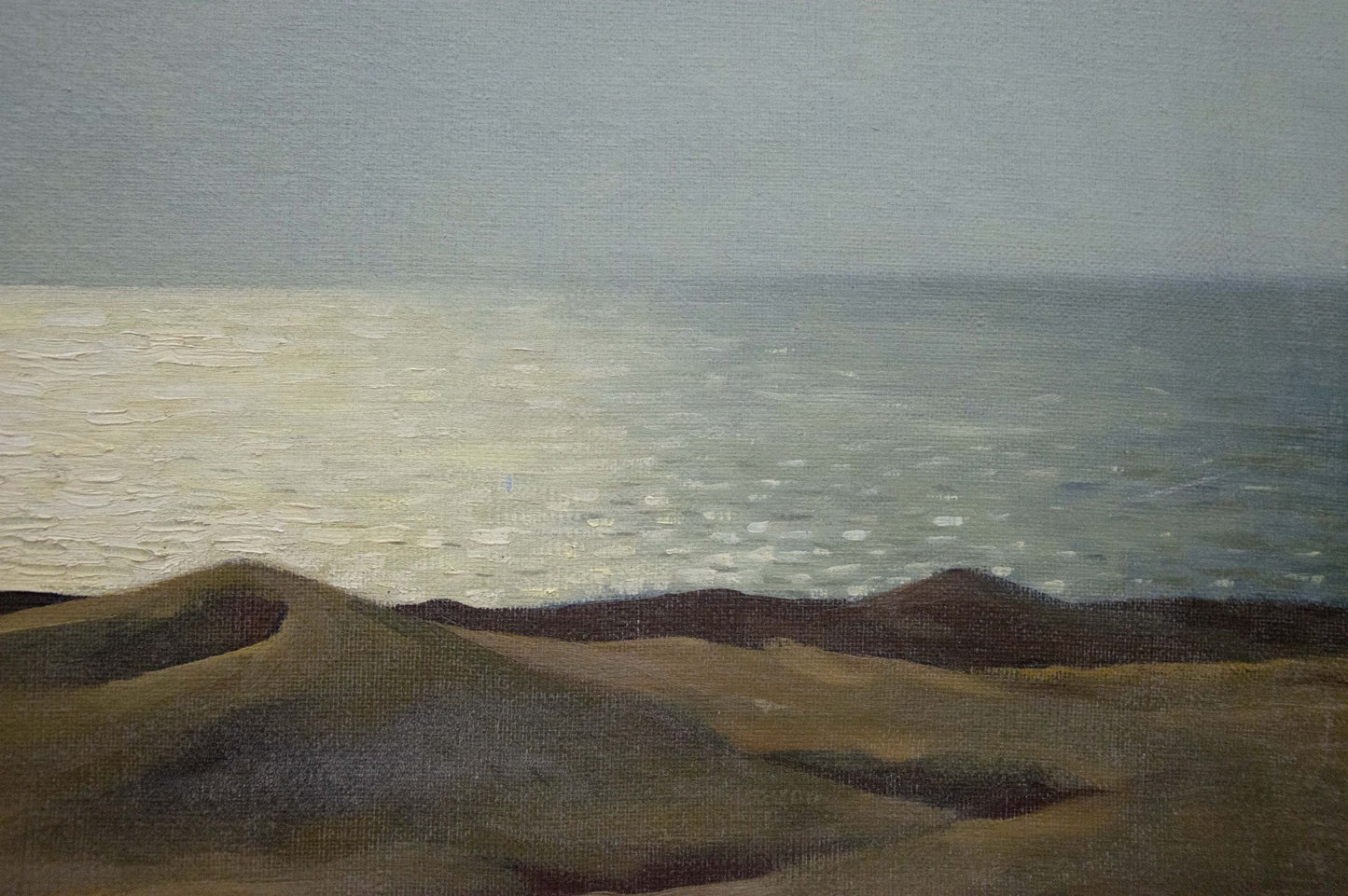 Oil painting By the sea Brusentsov Gennady Yakovlevich
