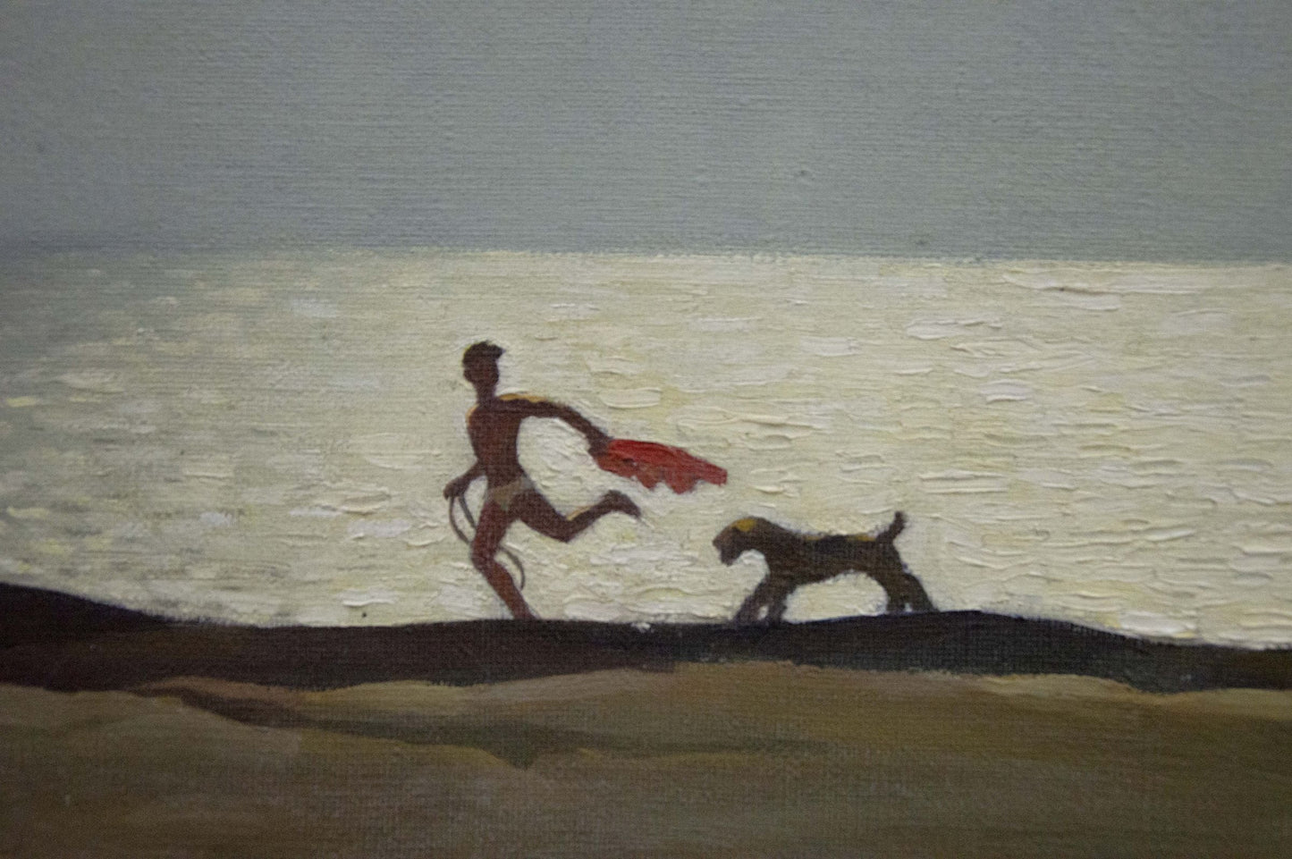 Oil painting By the sea Brusentsov Gennady Yakovlevich