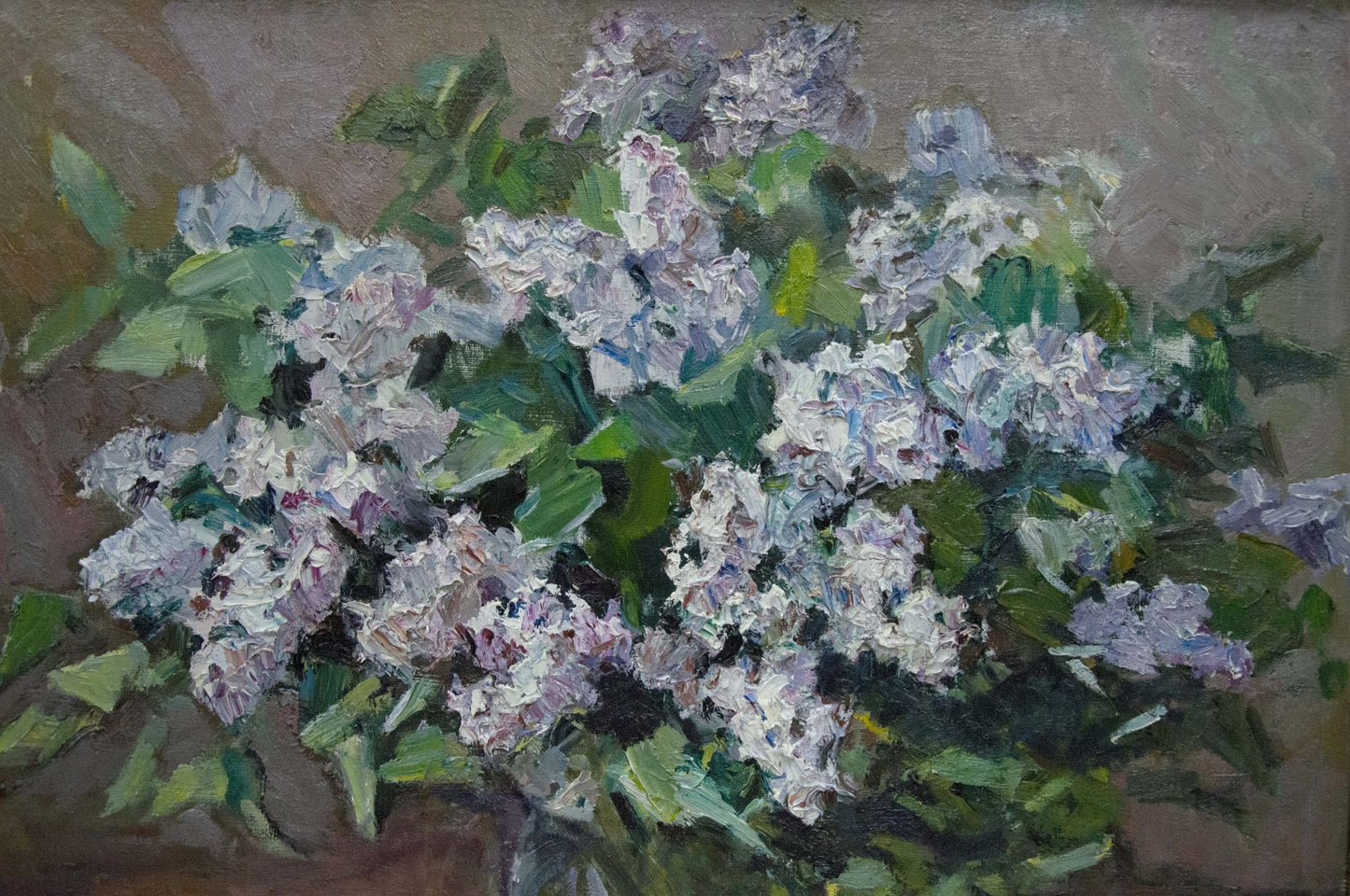 Oil painting Lilac Bouquet in Bloom Zinaida Sokolova