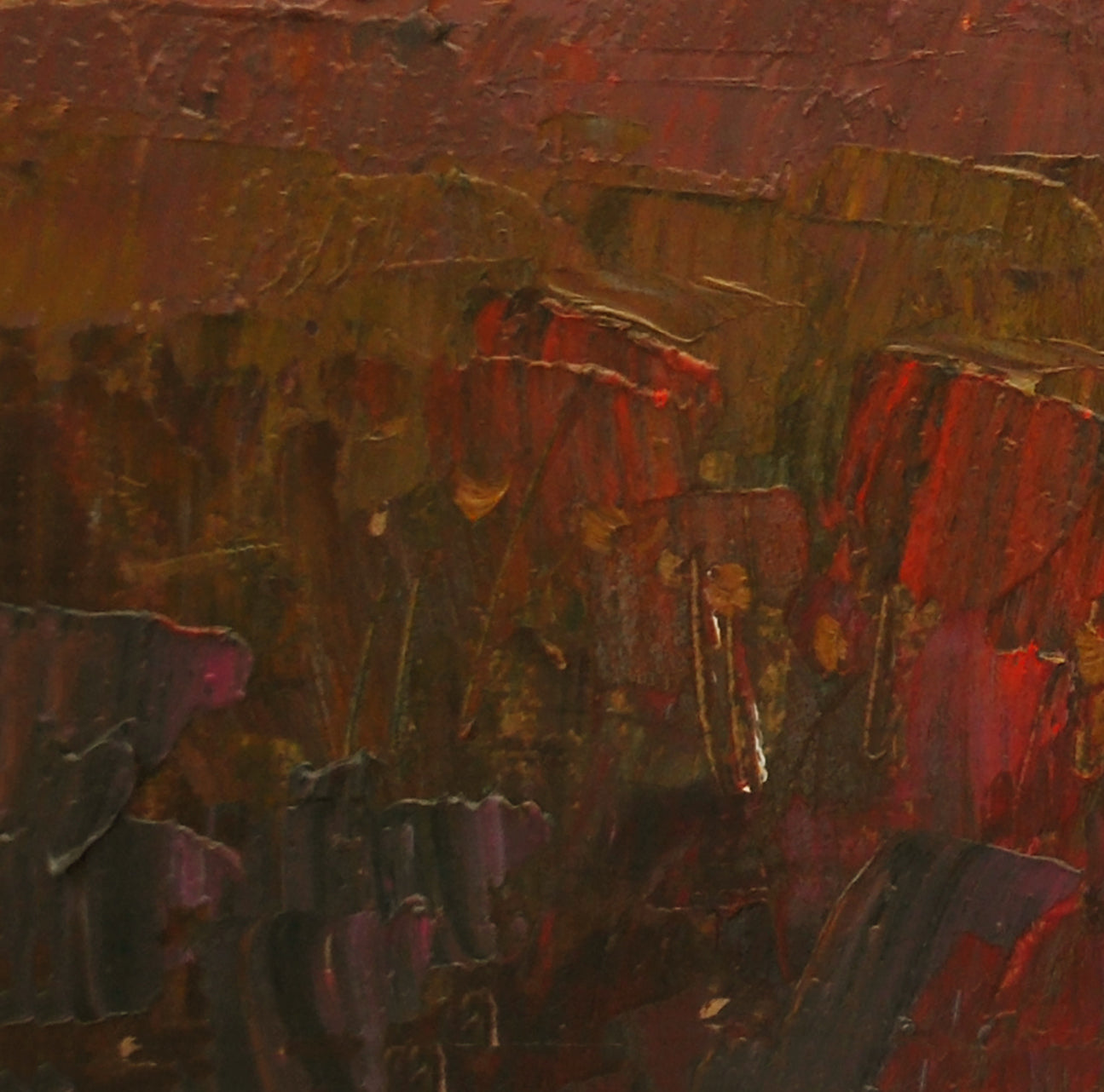 Oil painting Autumn ray Egor Shvachunov