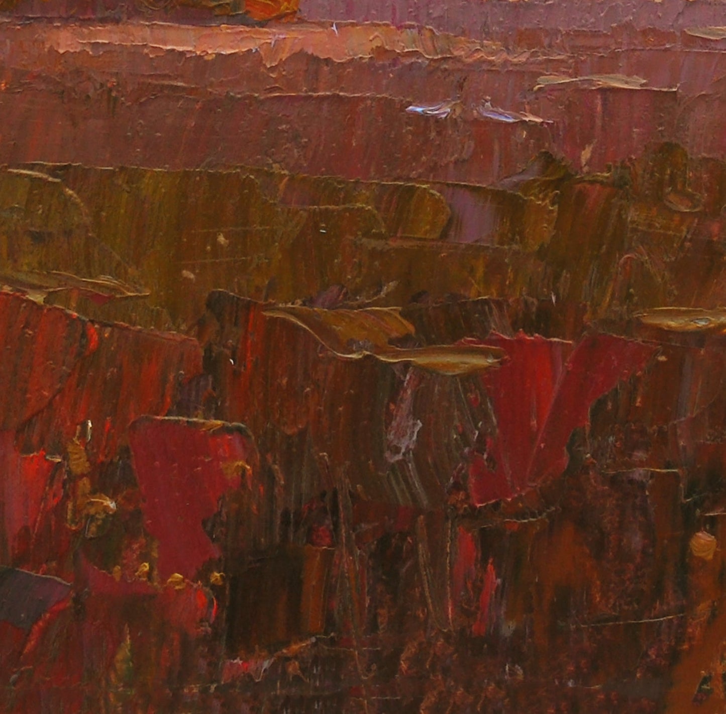 Oil painting Autumn ray Egor Shvachunov