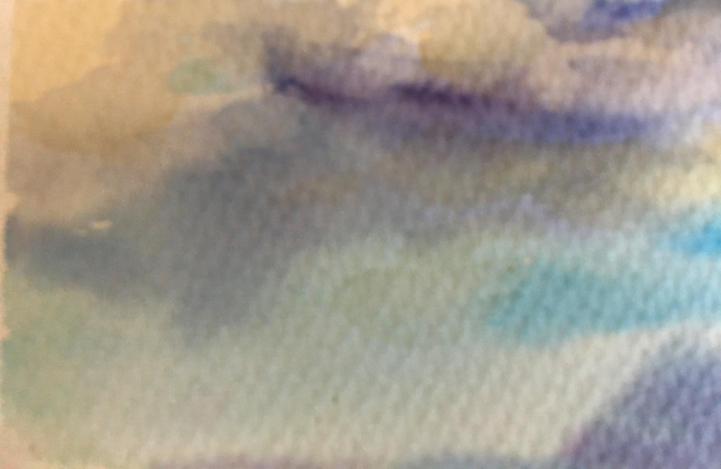 Watercolor painting Rocks Svetlana Gramm