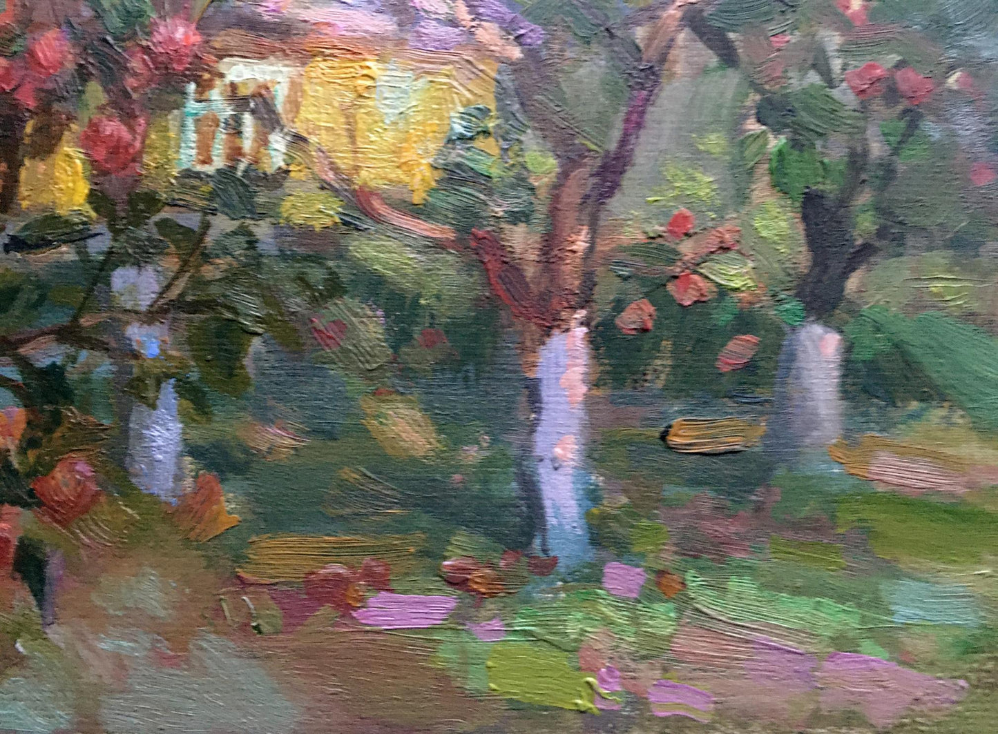 Oil painting First days of autumn Batrakov Vladimir Grigorievich