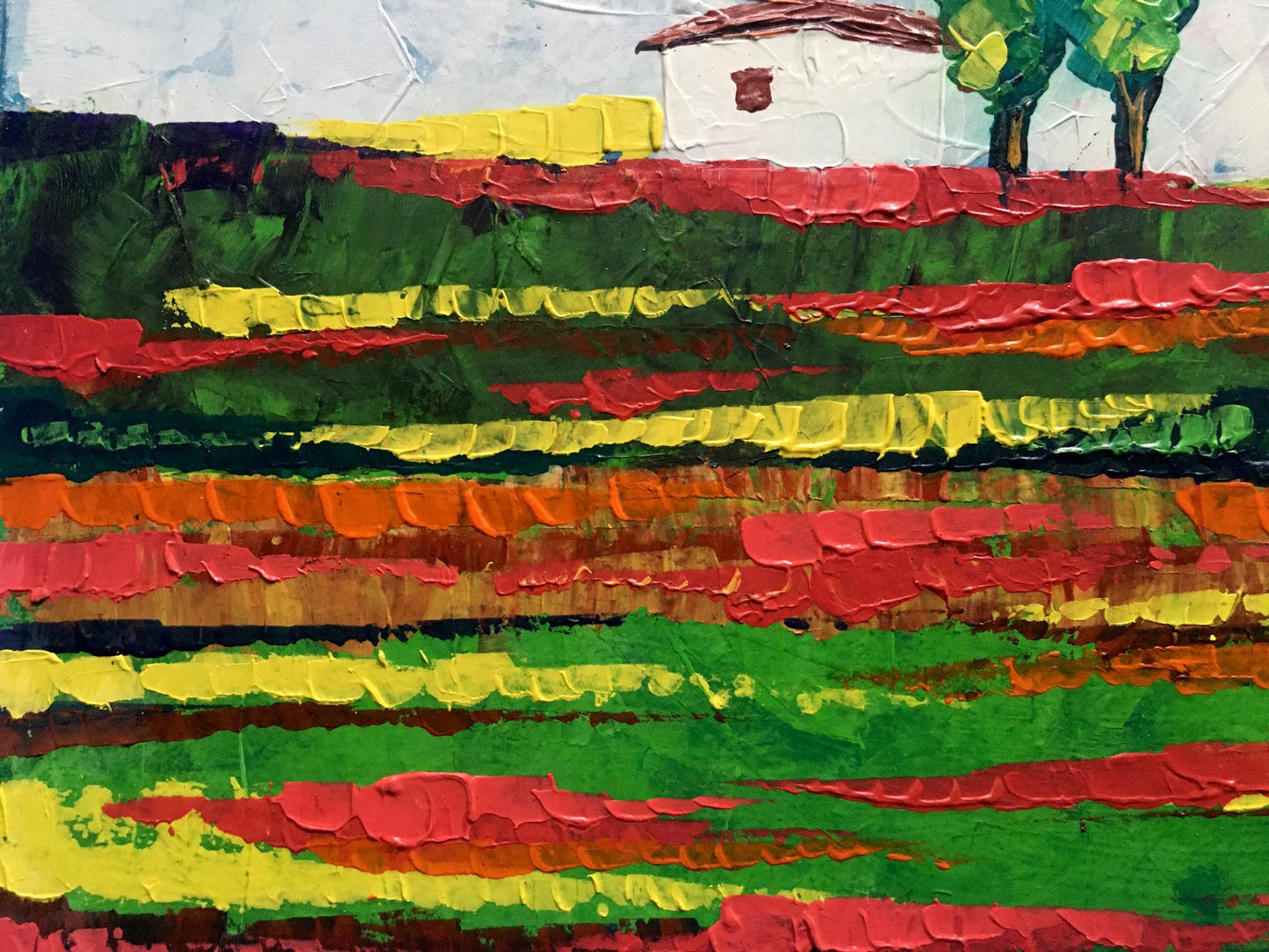 Oil painting Somewhere in the field Zadorozhnya V. V.