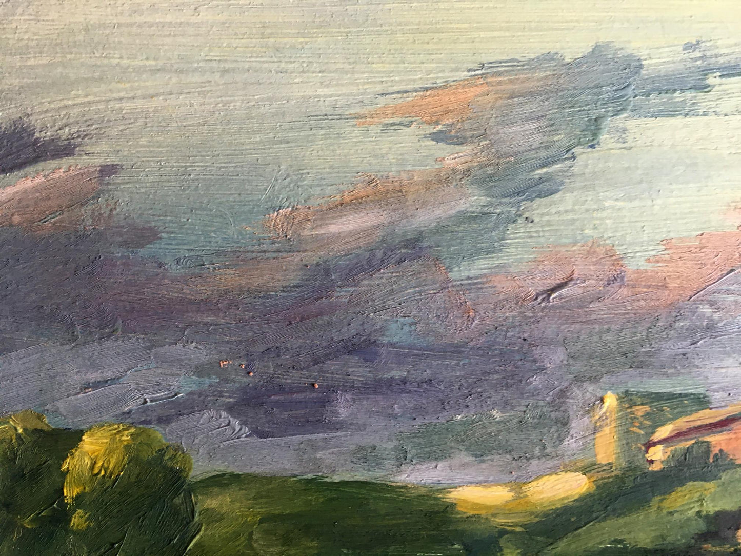 Oil painting City view Svetlana Gramm