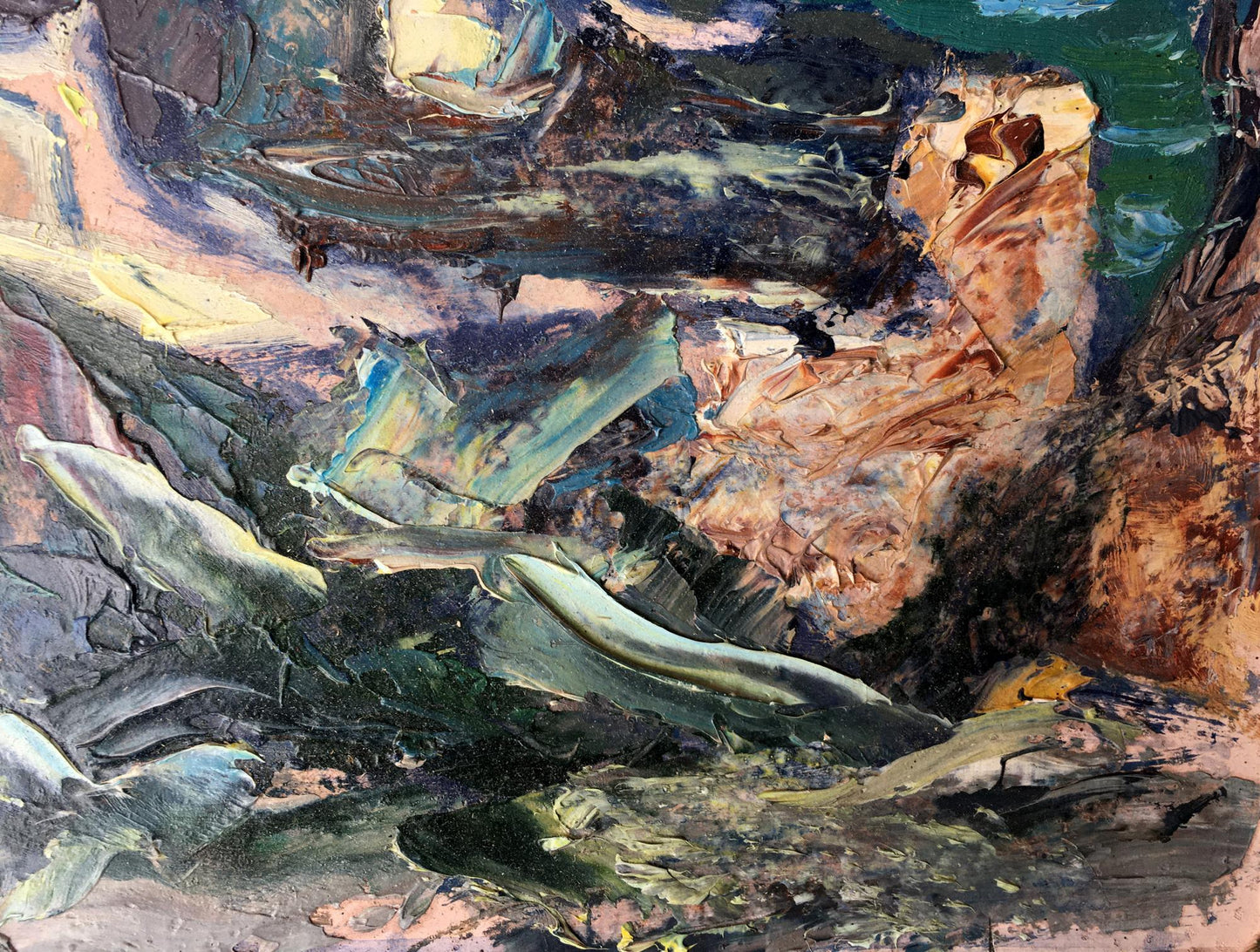 Oil painting Greece Batrakov Vladimir Grigorievich