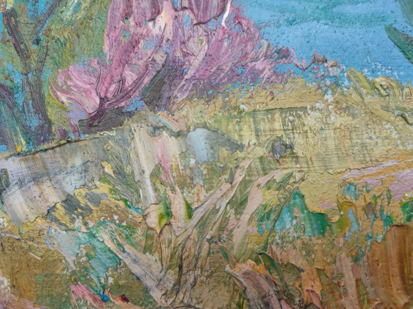The ocean is brought to life in V. V. Mishurovsky's oil painting titled "Sea"