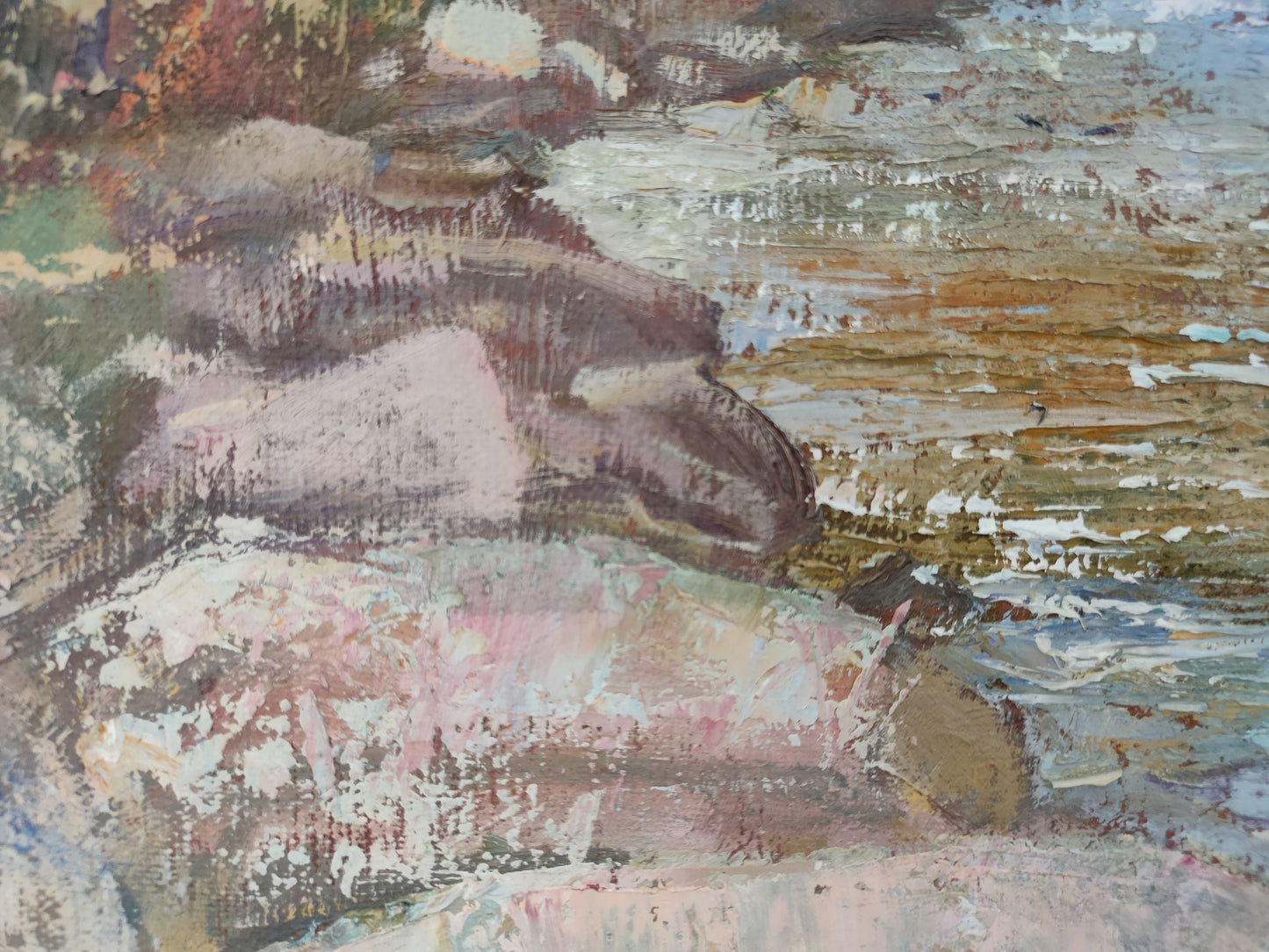 Oil Painting Autumn Nature Landscape