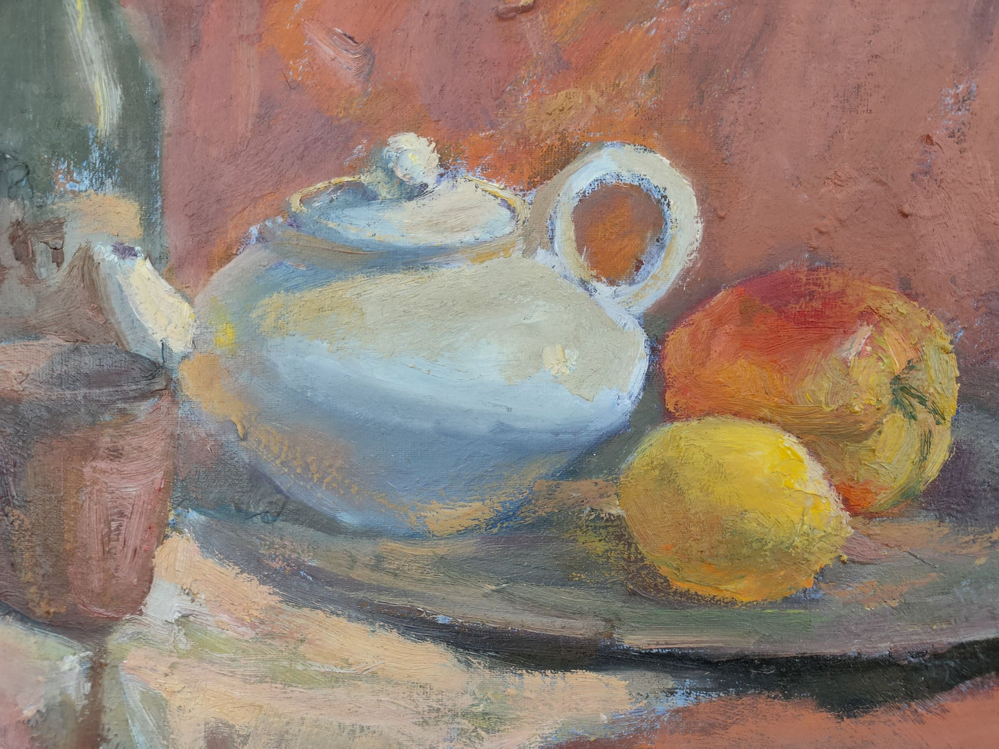 Oil painting Still life