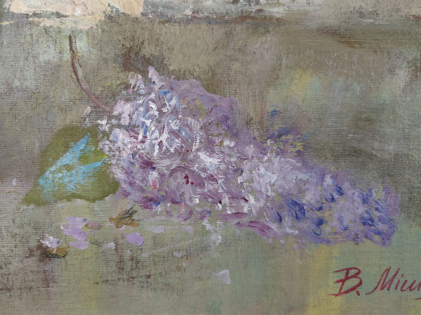 Oil painting Lilac