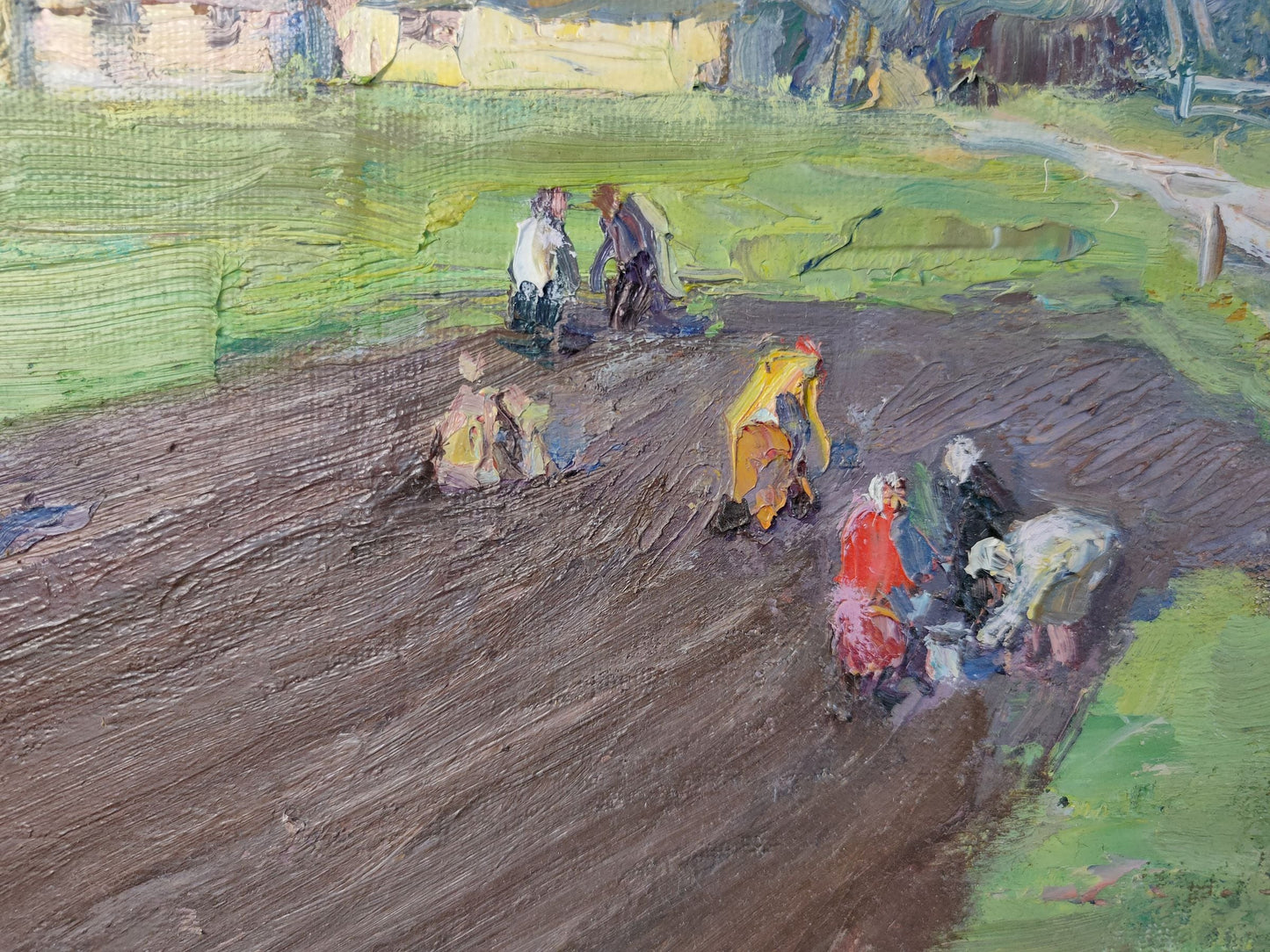 Oil painting Mother Earth
