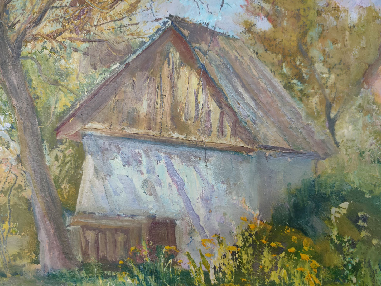 Oil painting Spring
