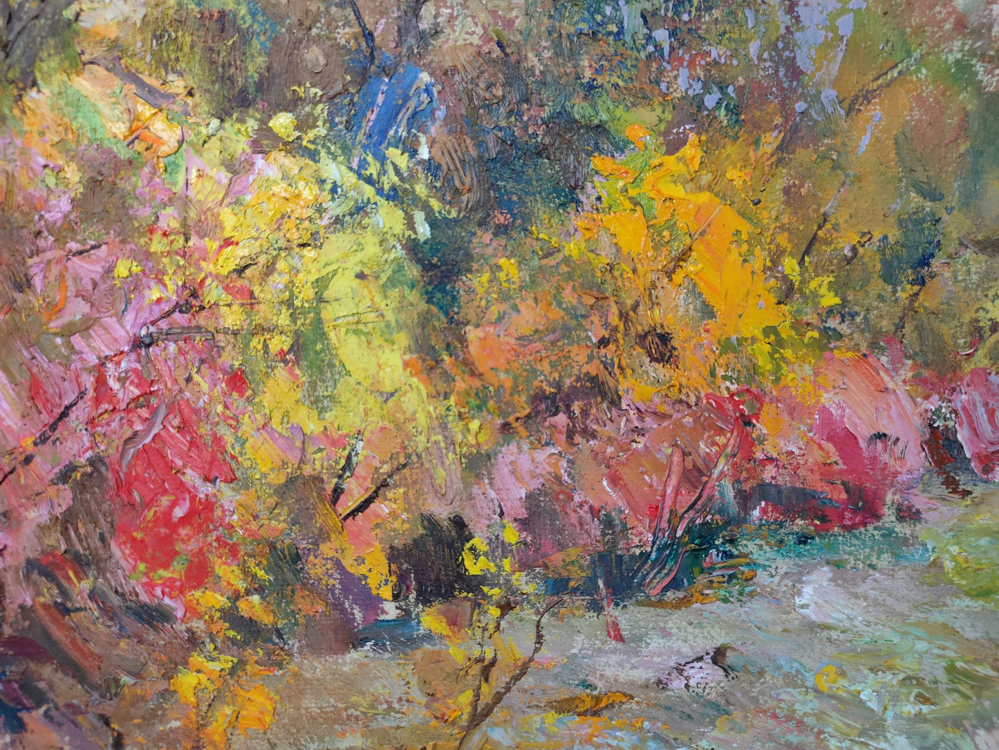 Oil painting Autumn