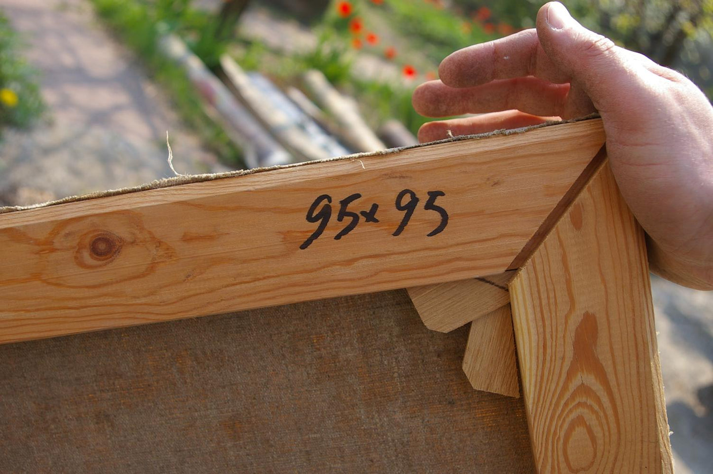 Oil painting Landscape with a church Tyukha Ivan Andreevich