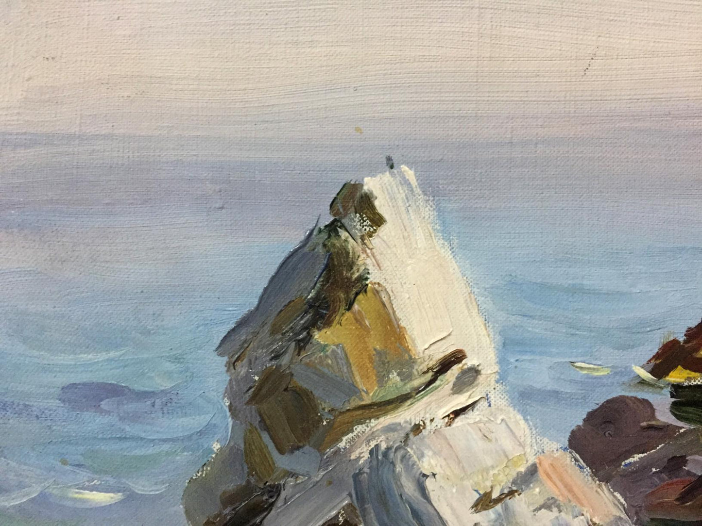 Oil Painting Rocks