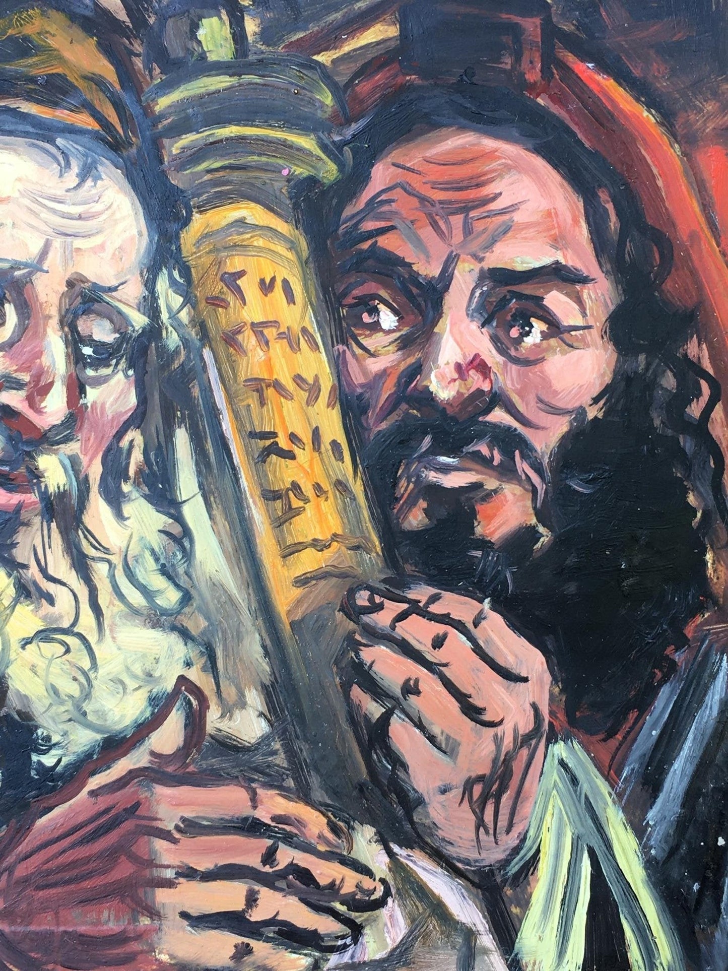 Oil painting Valuable Chronicle Alexander Arkadievich Litvinov