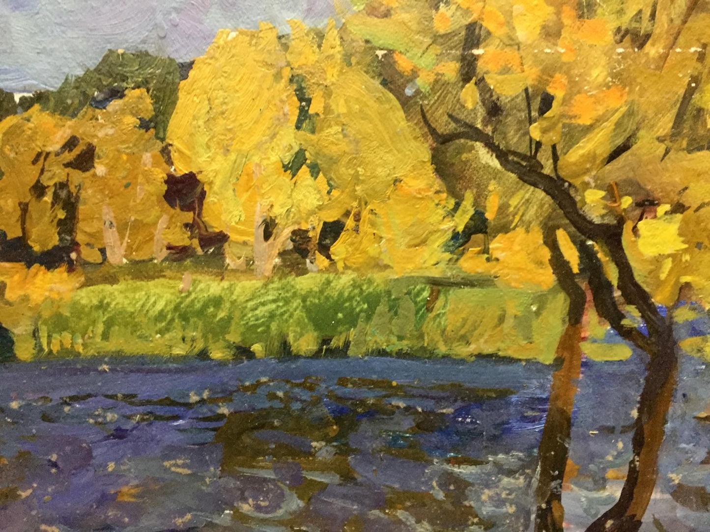 Oil Painting River