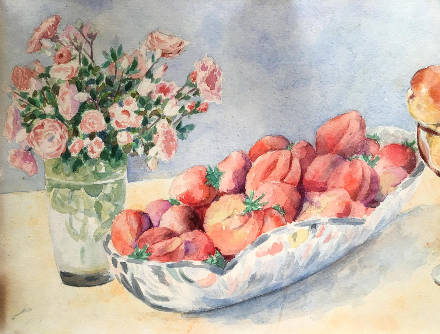 Watercolor painting Still life Yaremchenko I. P.