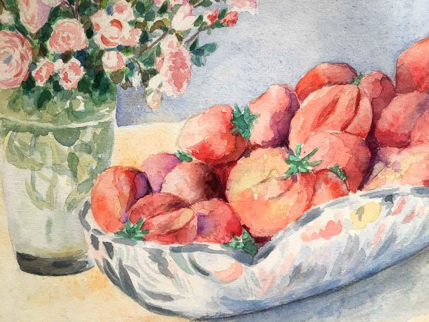 Watercolor painting Still life Yaremchenko I. P.