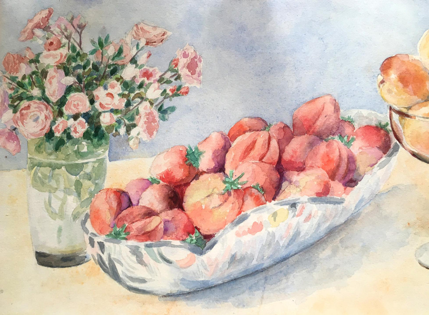 Watercolor painting Still life Yaremchenko I. P.