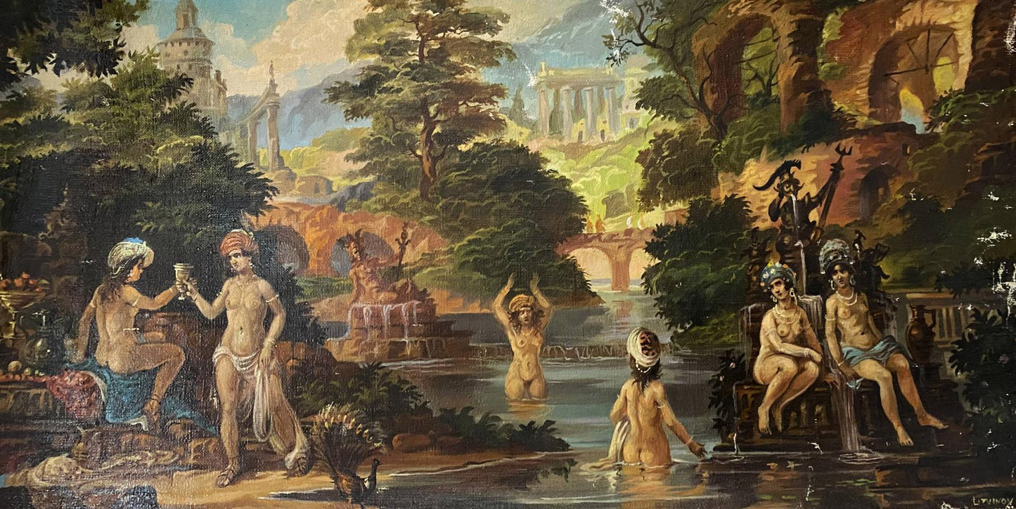 oil painting Bathers buy