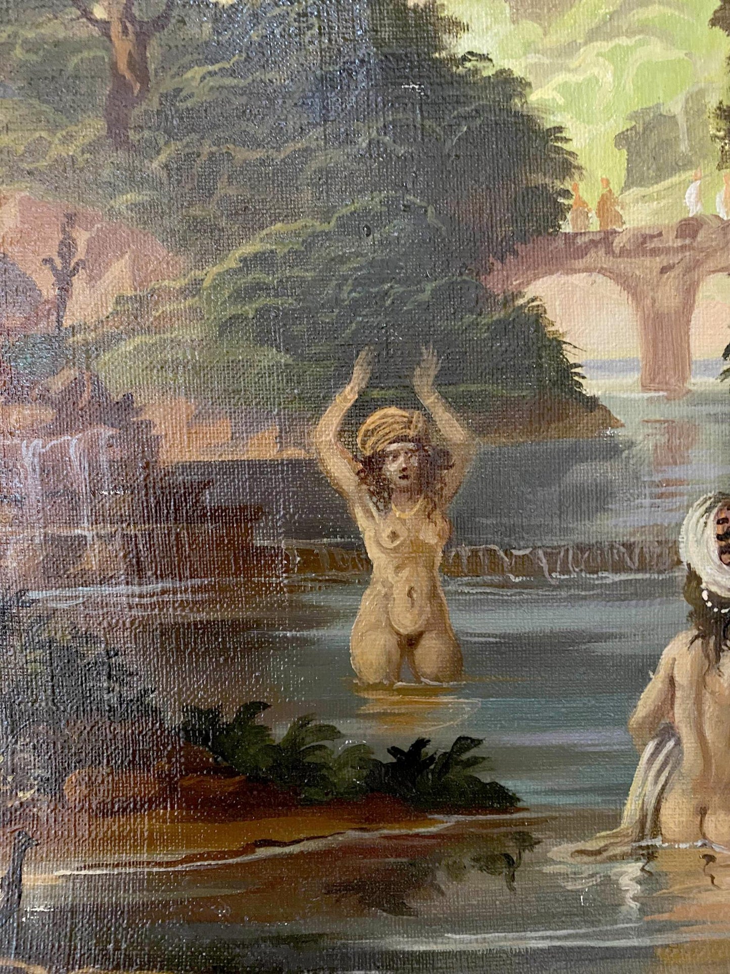 portrait nude painting
