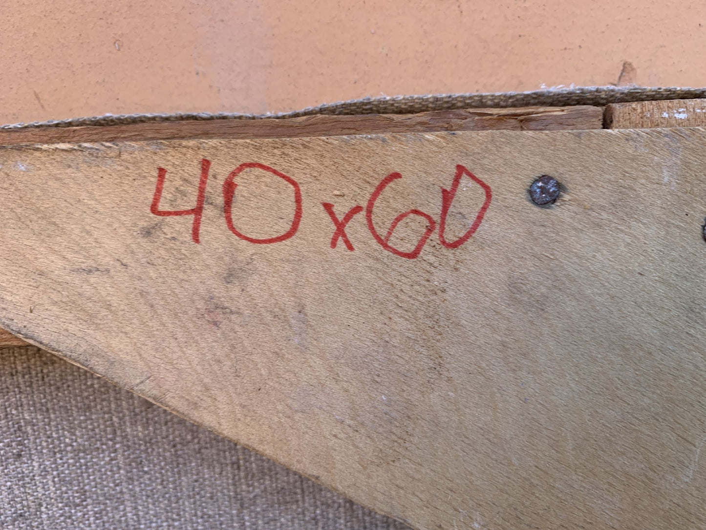 Oil painting rural oasis