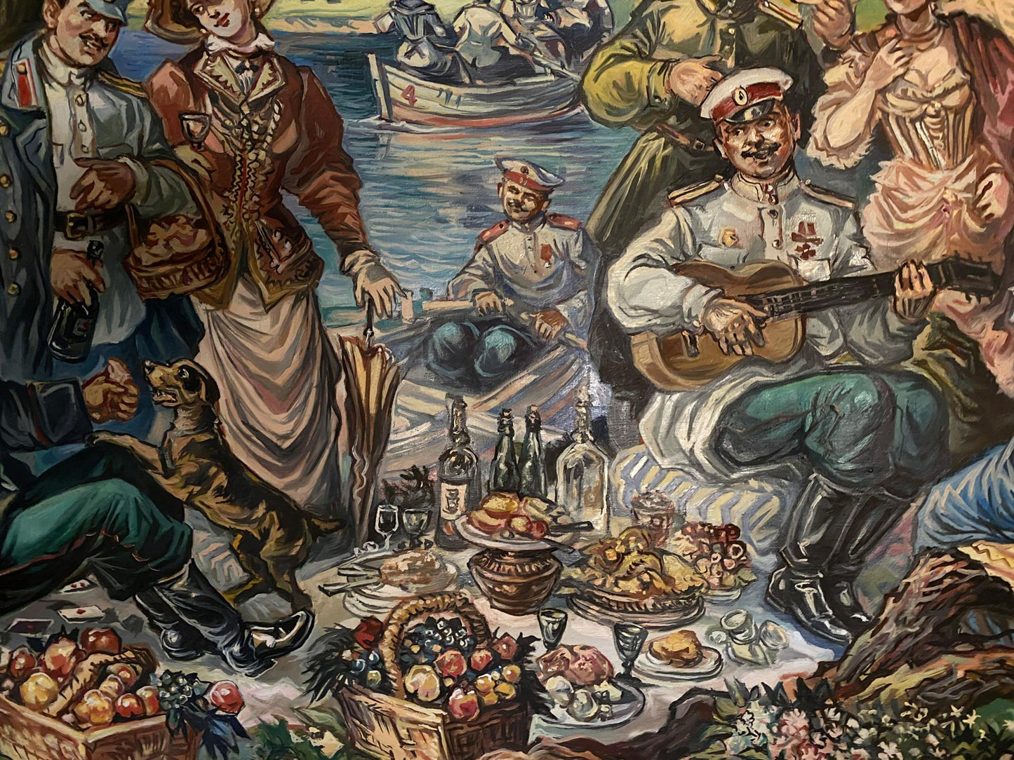 oil people art