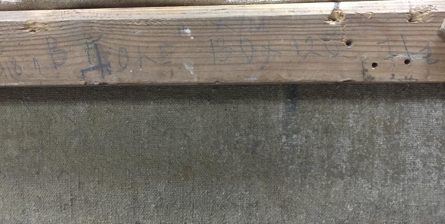 Oil painting At the docks Prokhorov Konstantin Alexandrovich