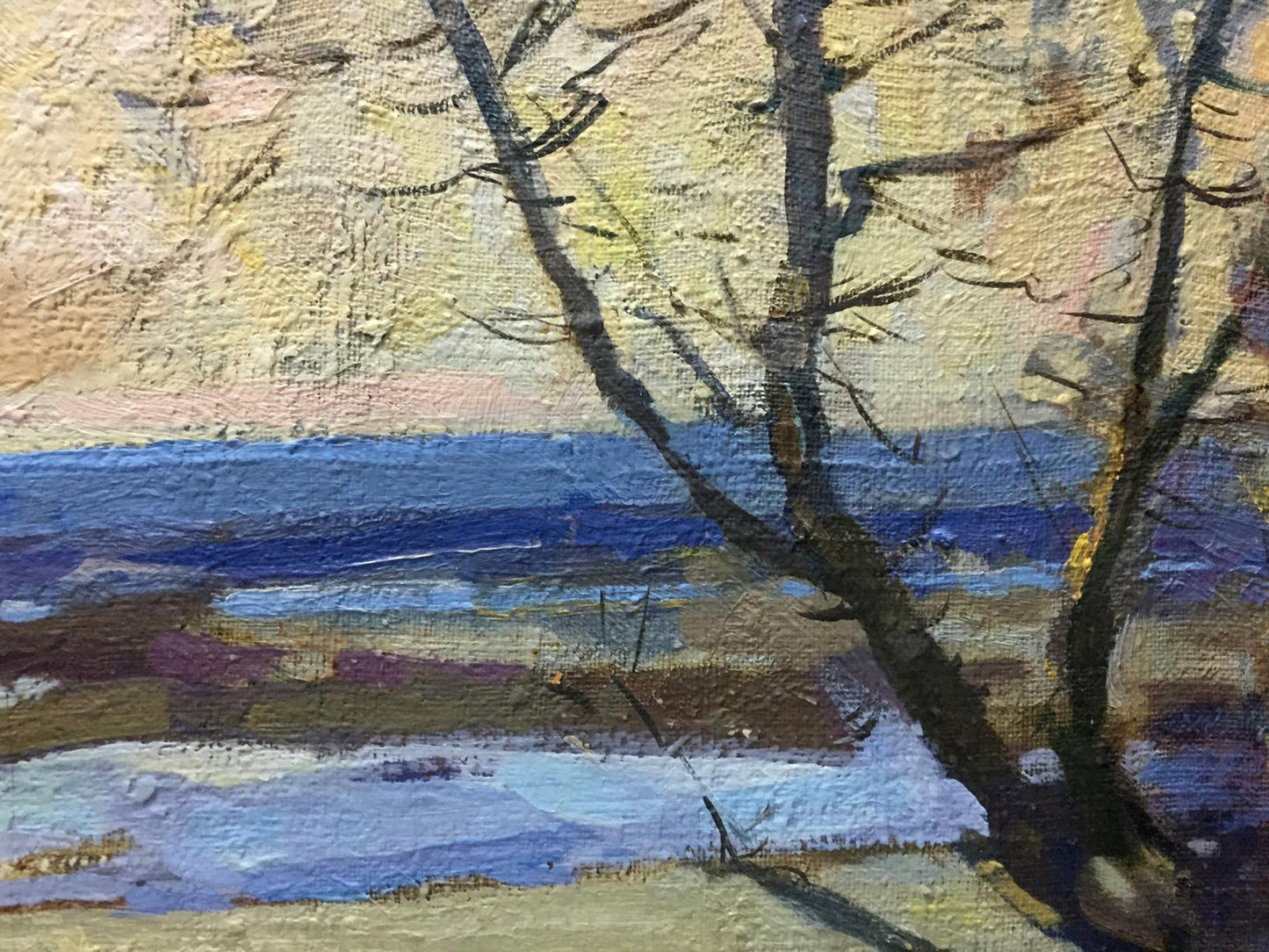forest painting nature