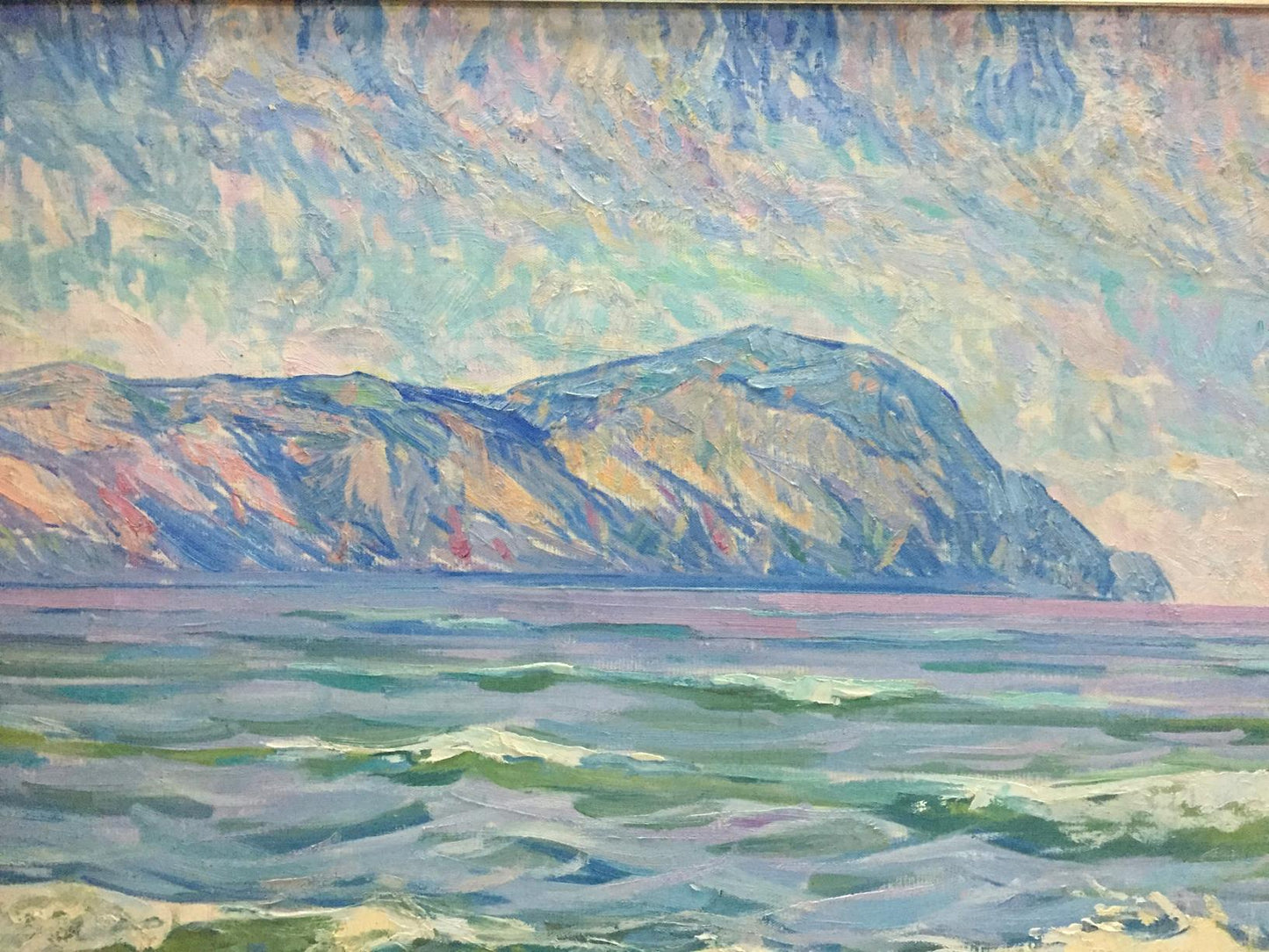 Oil painting Seascape Dubish Ivan Ivanovich