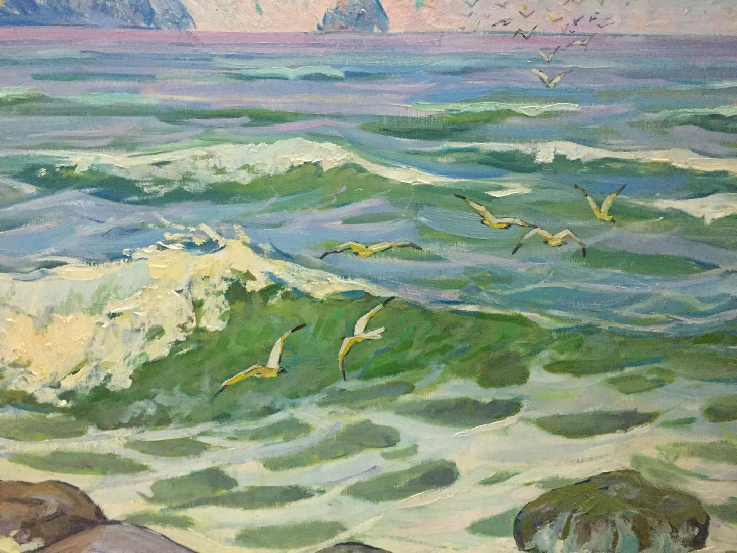 Oil painting Seascape Dubish Ivan Ivanovich