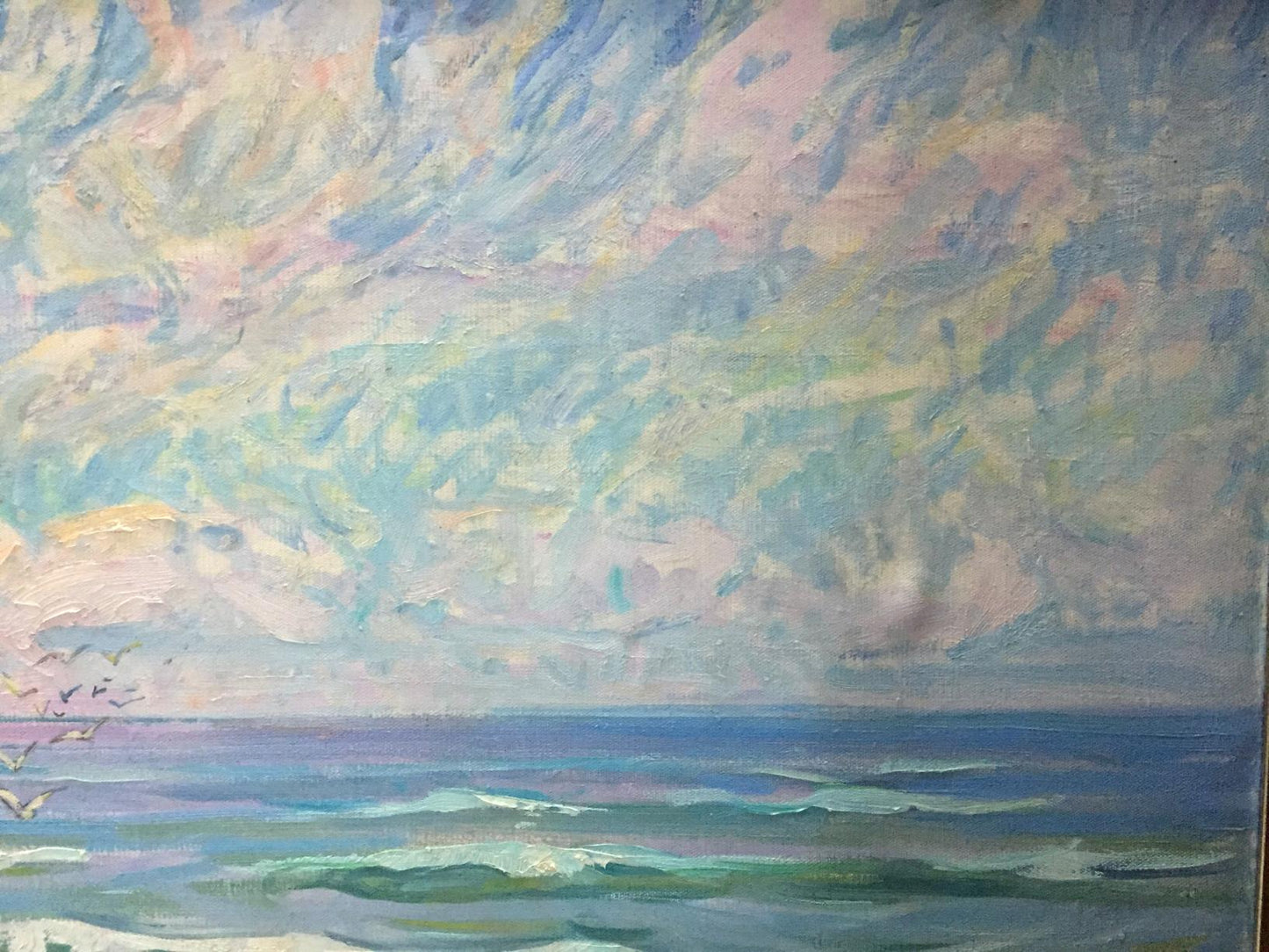 Oil painting Seascape Dubish Ivan Ivanovich