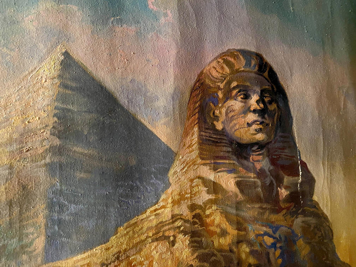 painting pyramids