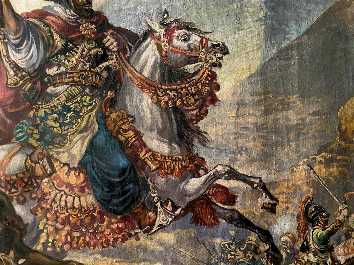 painting horses