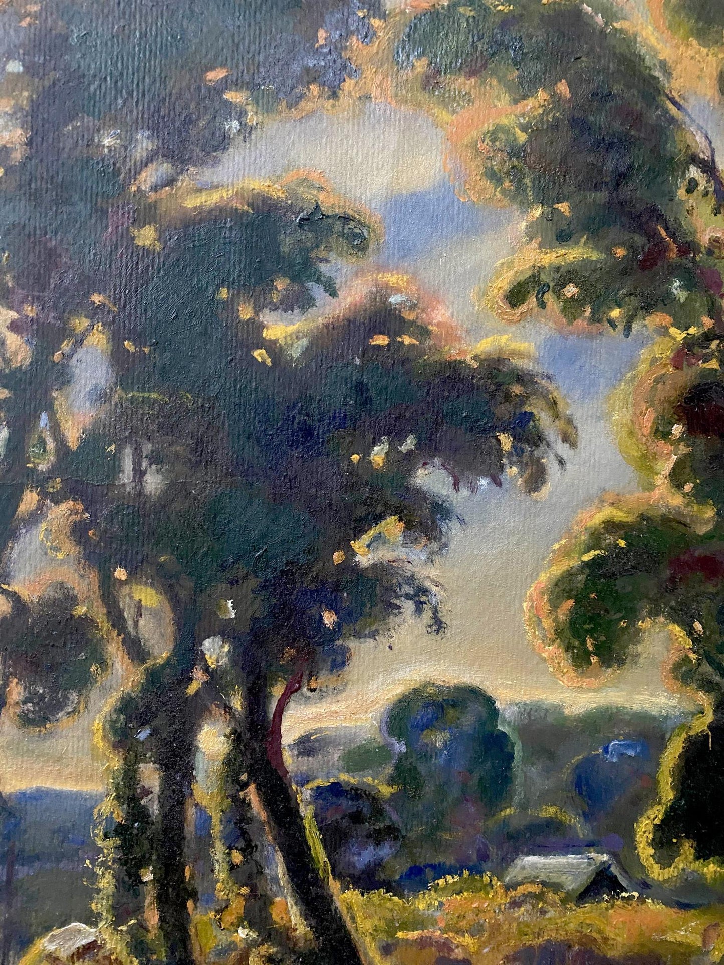 oil summer painting