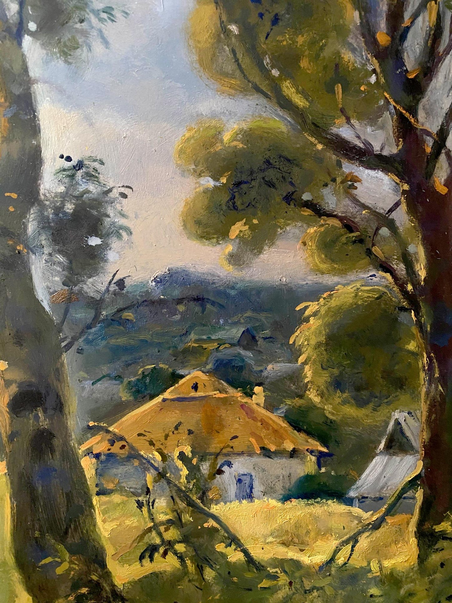 oil village landscape