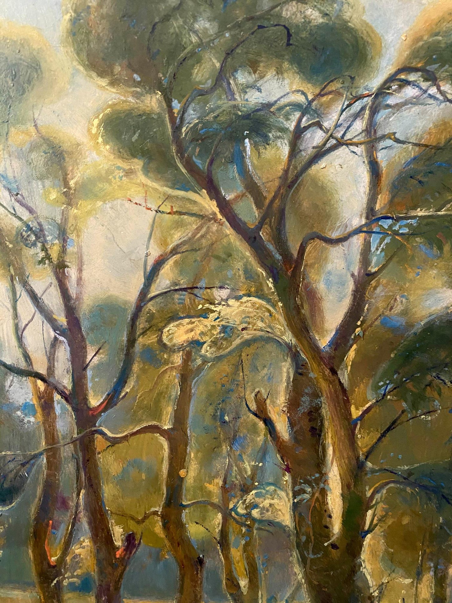 oil summer painting