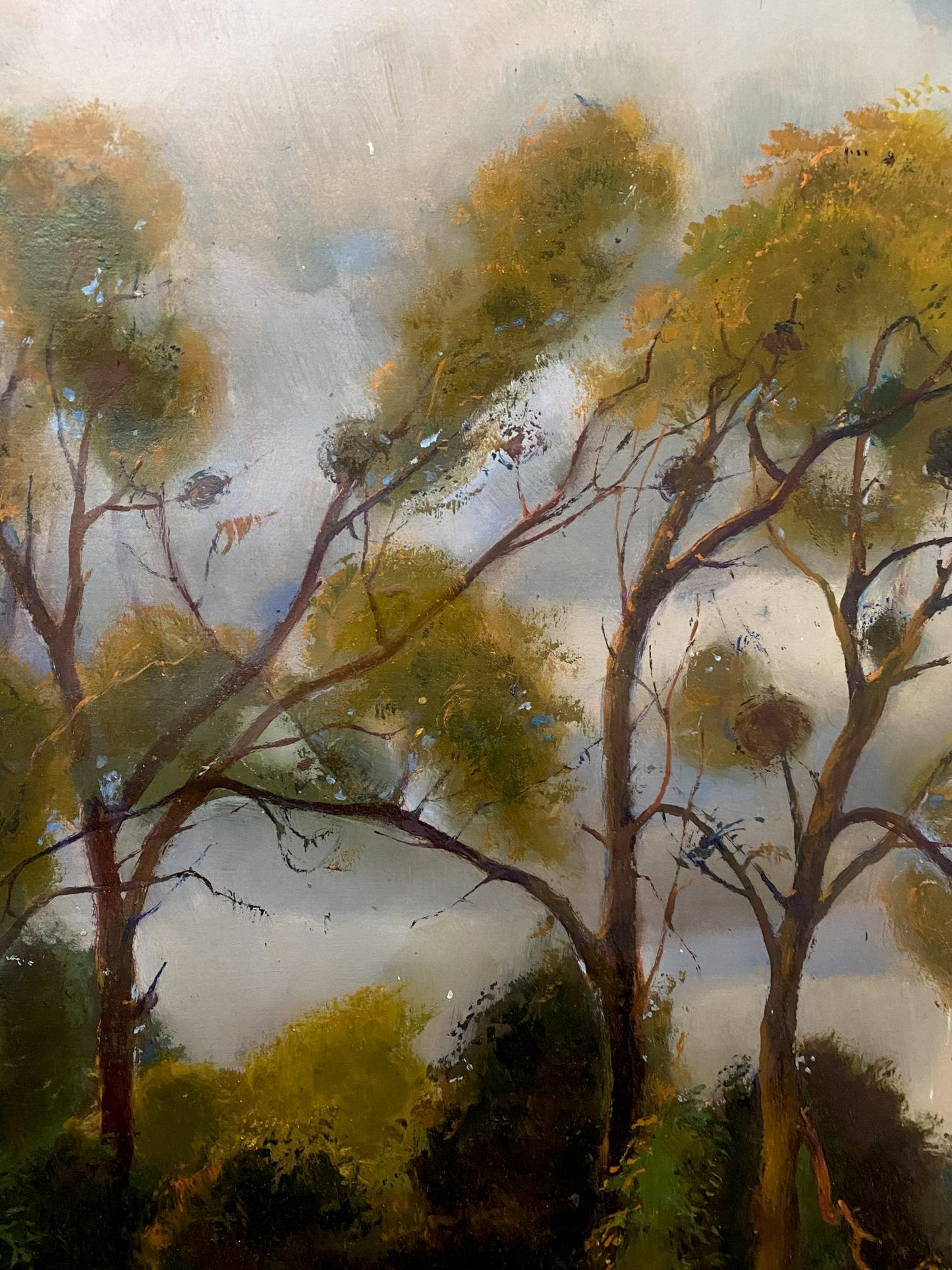 oil foerst art