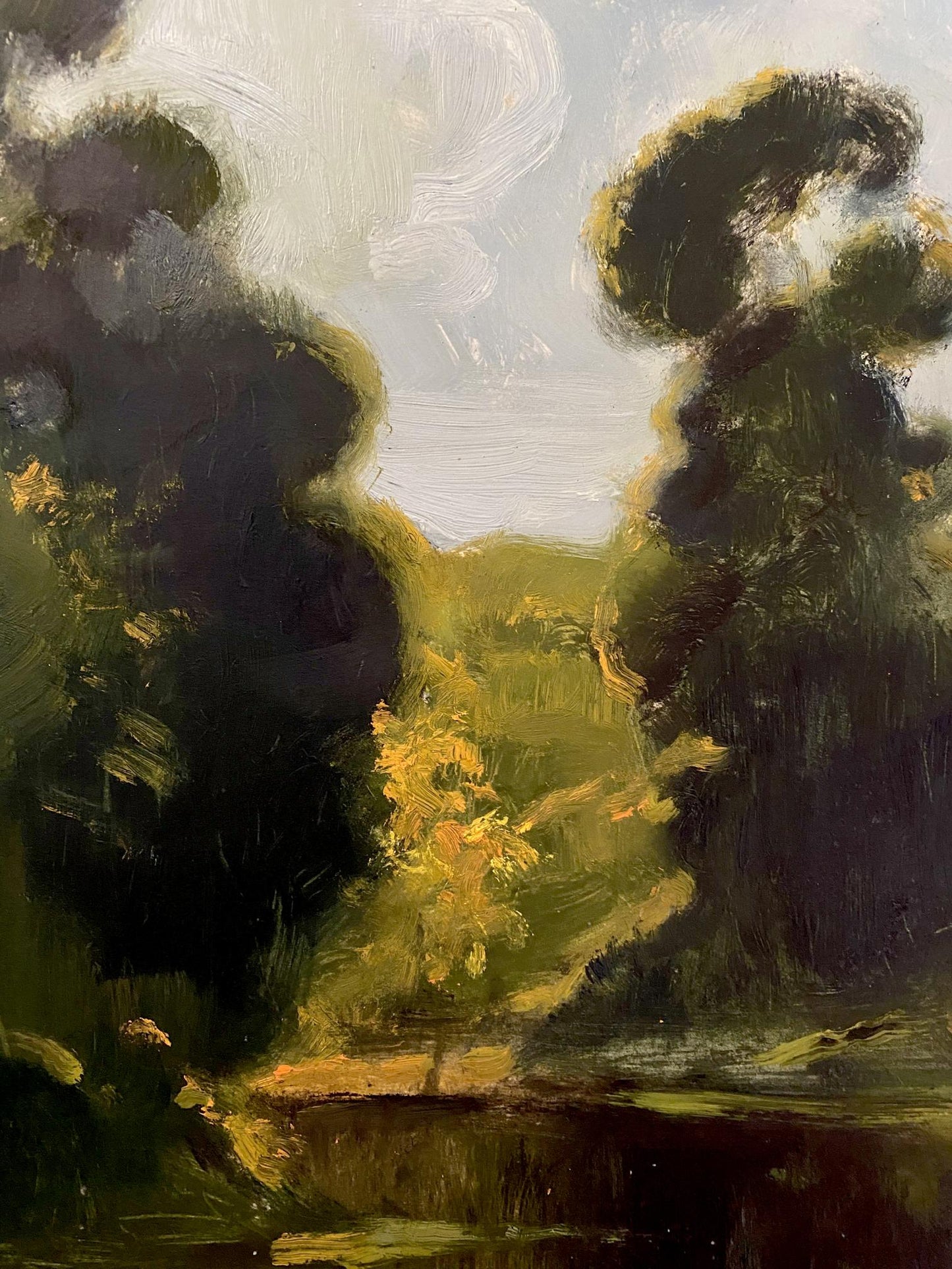 oil forest landscape