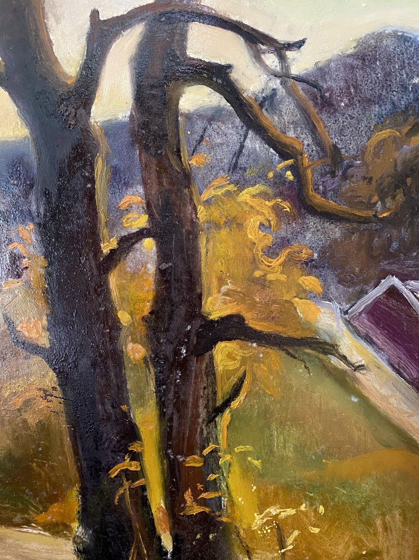 forest painting