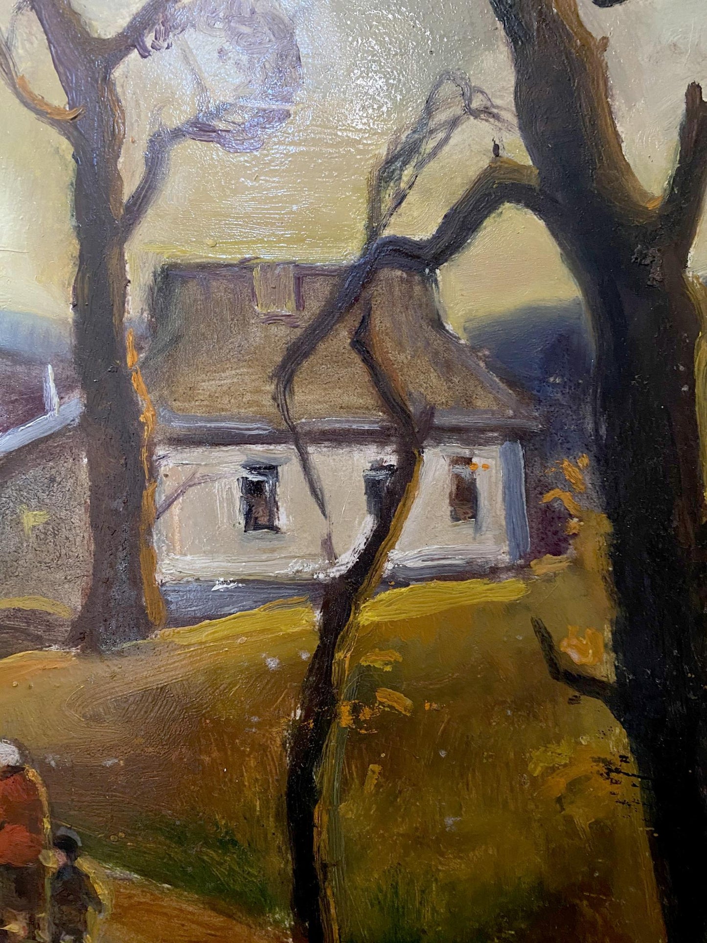 village painting