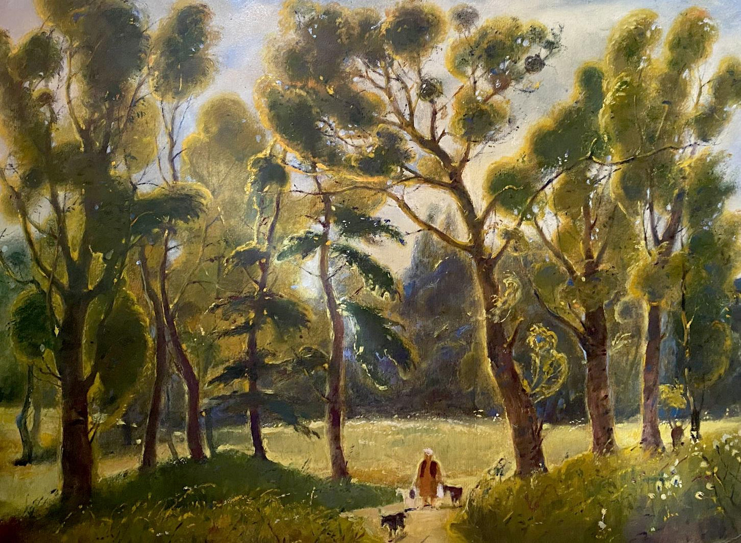 Oil painting July noon buy