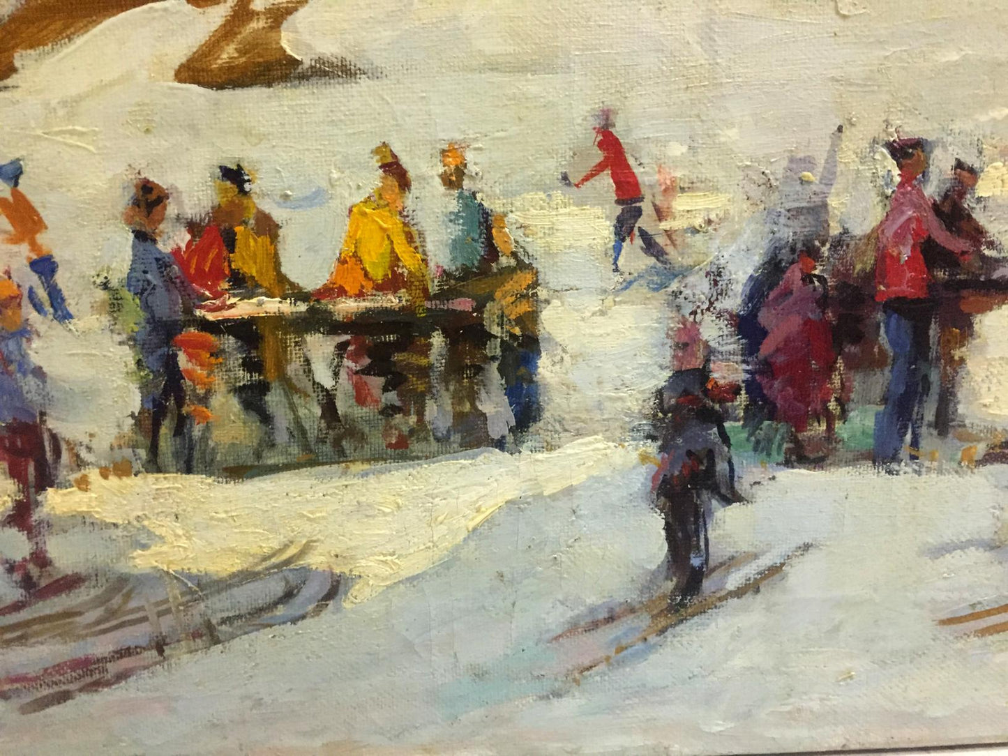 Oil painting On a day off Mikhail Kobylenkov